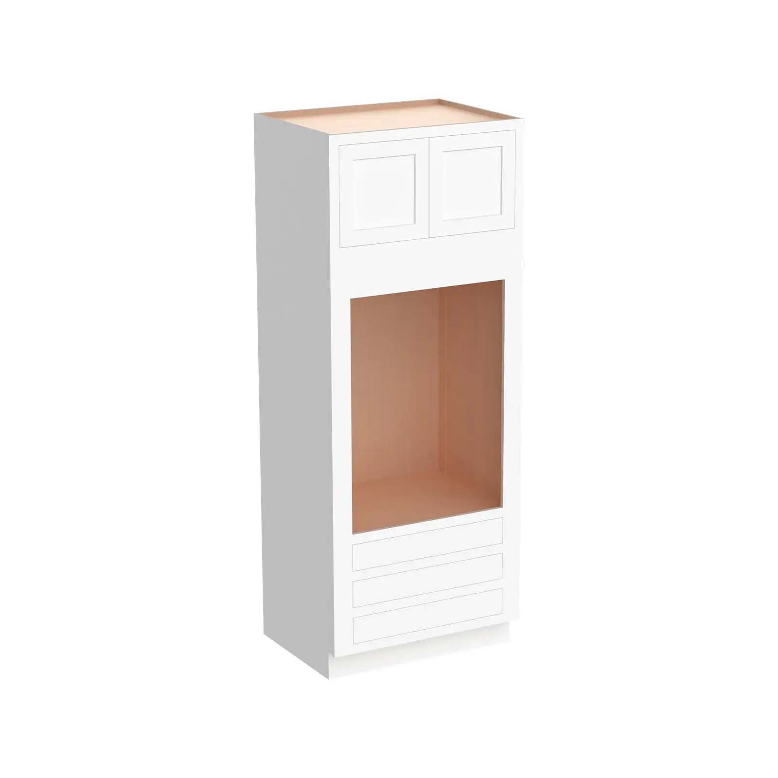 Oven Cabinets With Three Drawers
