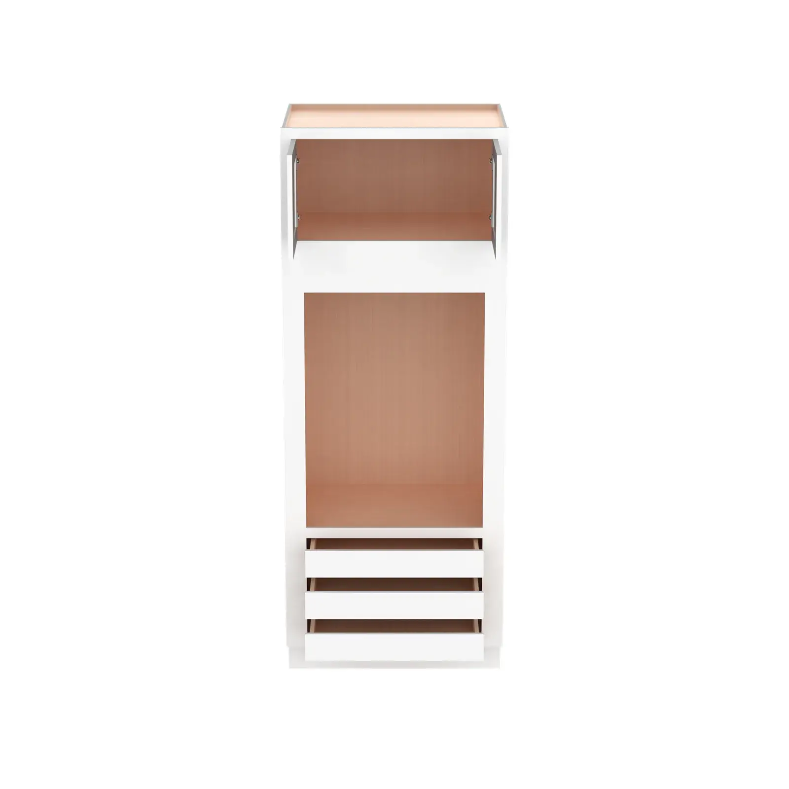 Oven Cabinets With Three Drawers