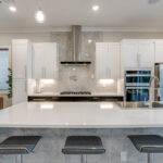 Oven Cabinets With Three Drawers