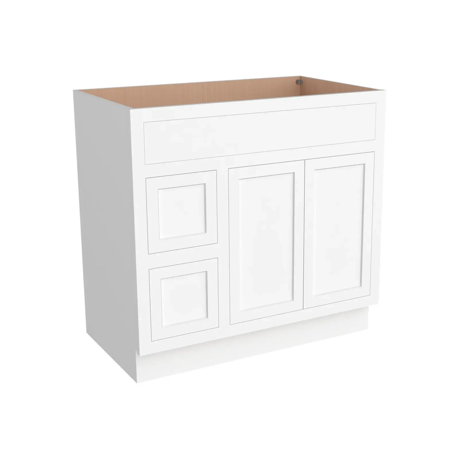 Vanity Sink Bases with 2 Drawers Left  VA36-2DL