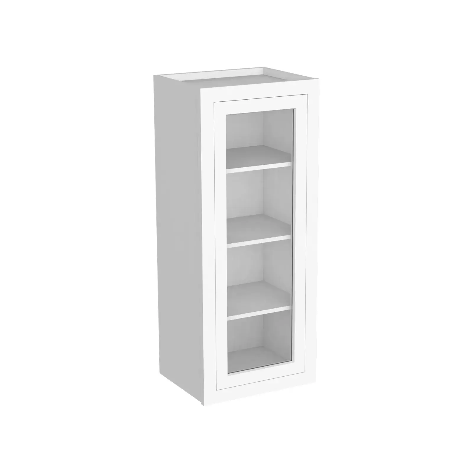 36"H Single GlassDoor Wall Cabinets W1536GD