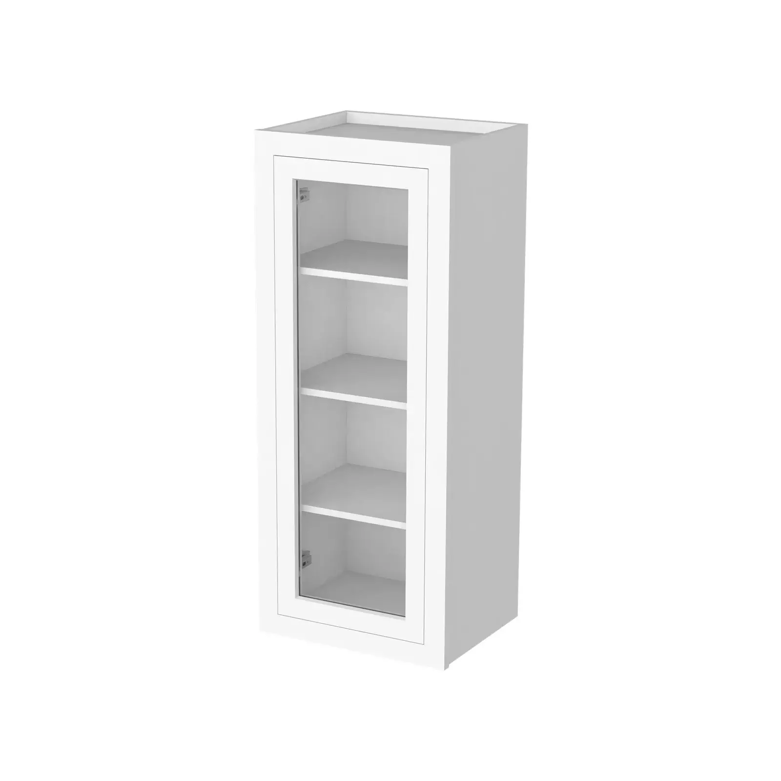 36"H Single GlassDoor Wall Cabinets W1536GD