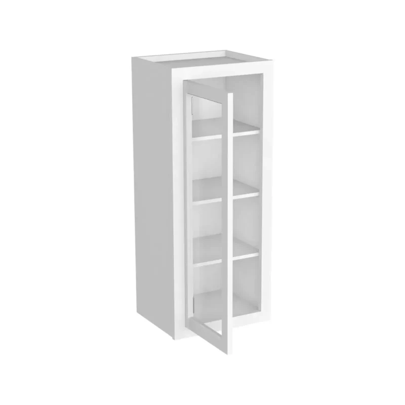 36"H Single GlassDoor Wall Cabinets W1536GD