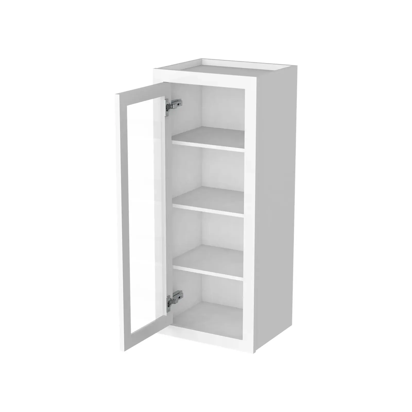 36"H Single GlassDoor Wall Cabinets W1536GD
