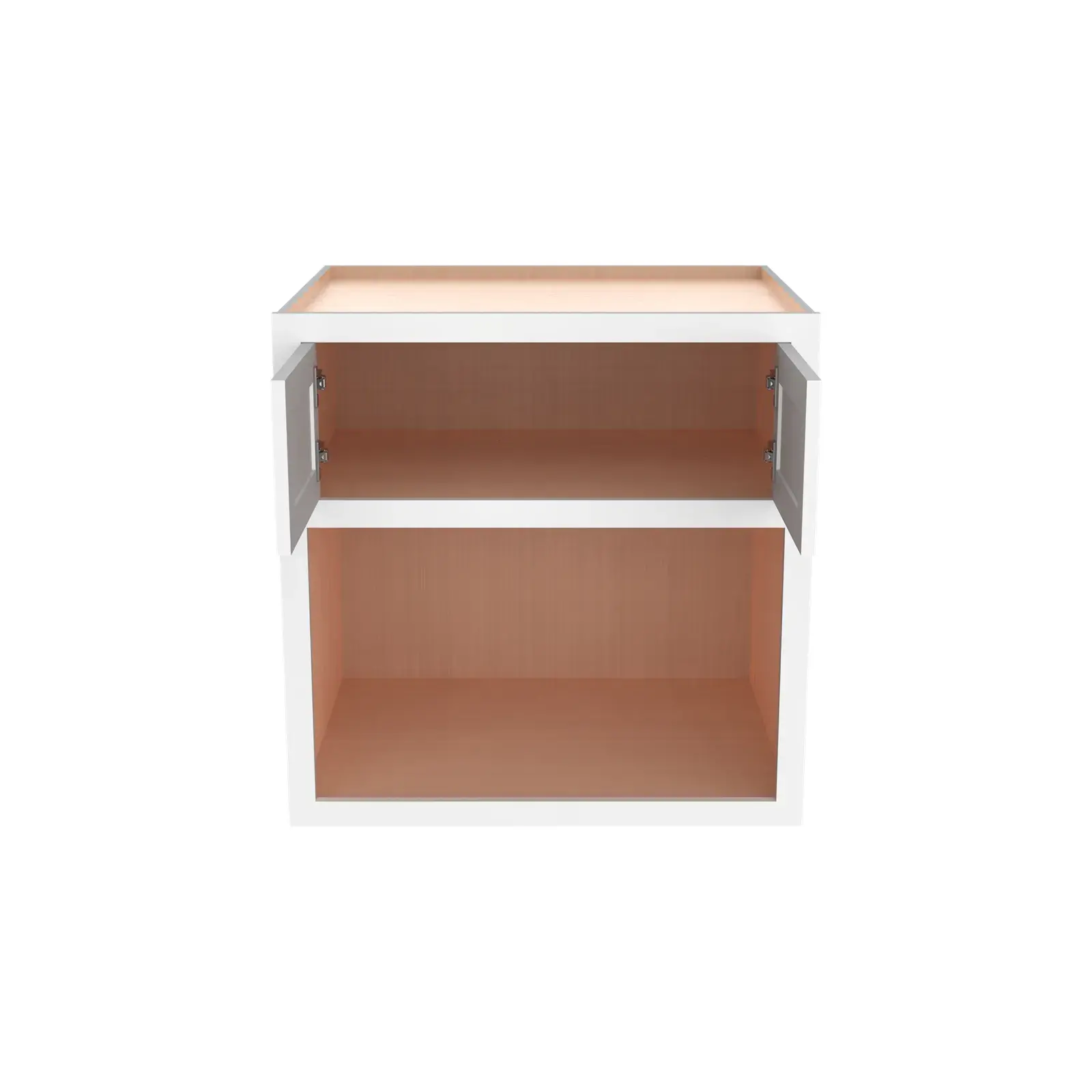 25"D Wall Microwave Open Shelf WM303025