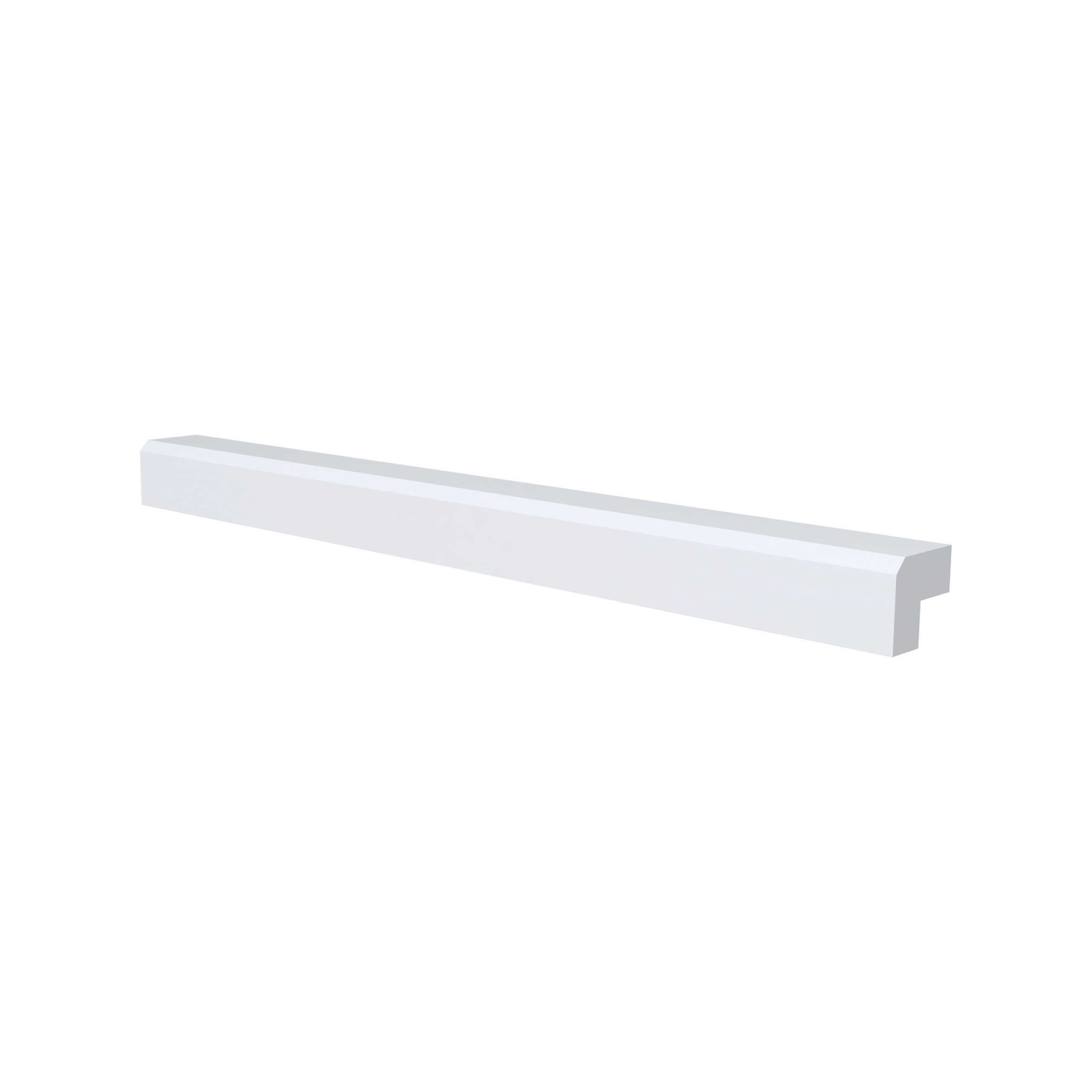 Angled Light Rail Molding ALRM8