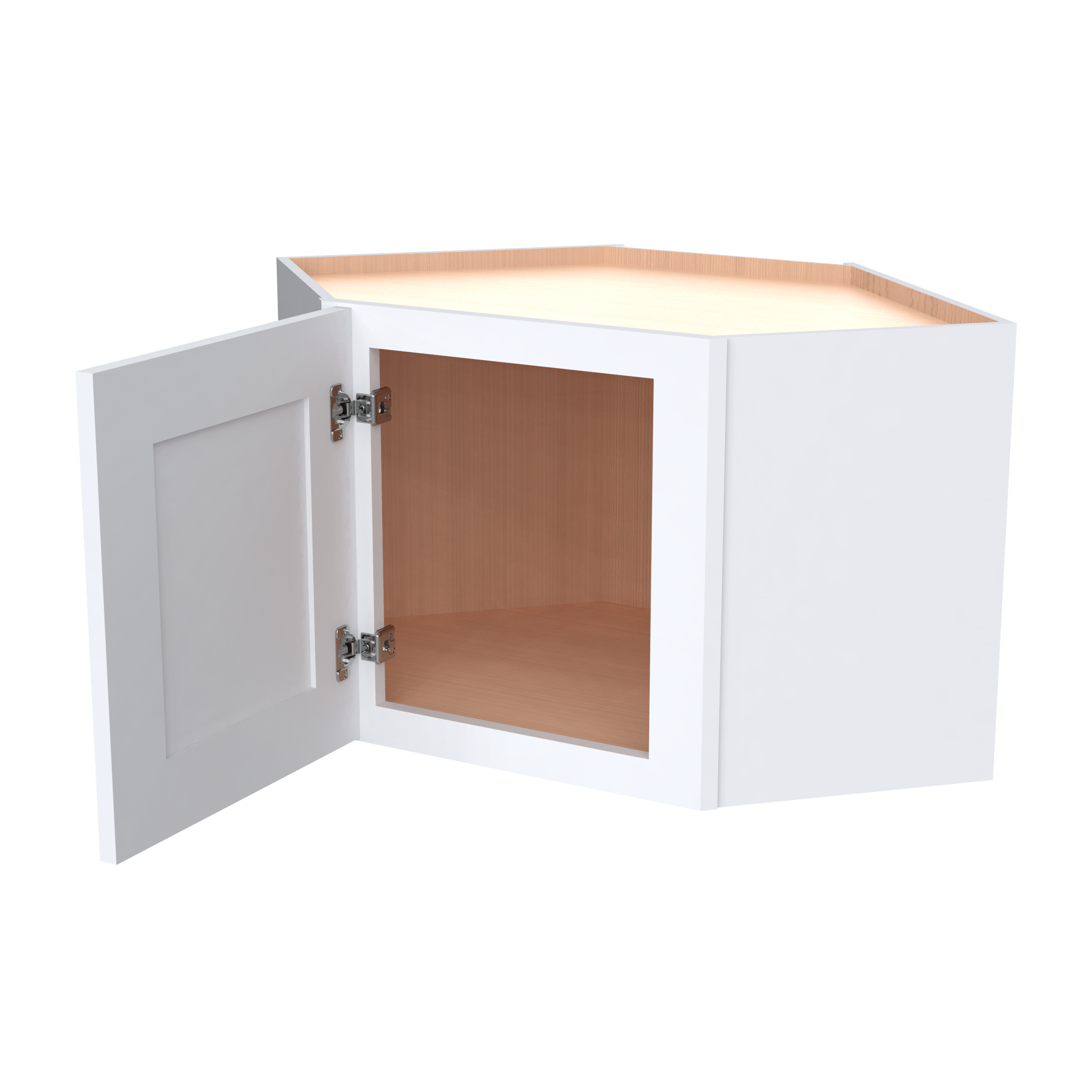18"H Diagonal Corner Wall Cabinets WDC2418