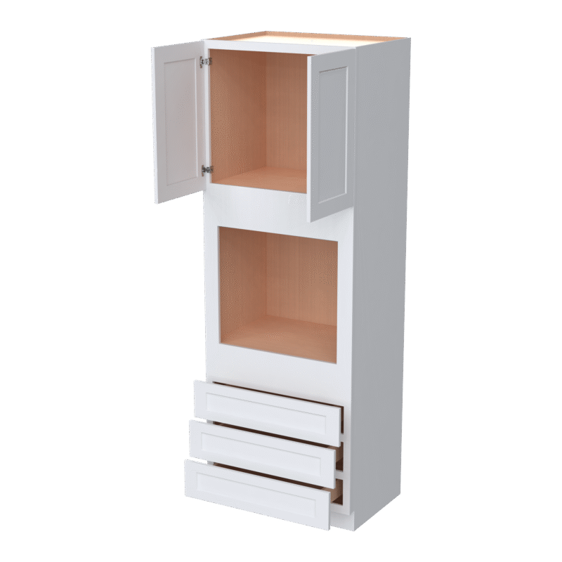 24"D Oven Cabinets With 3 Drawers OD3384