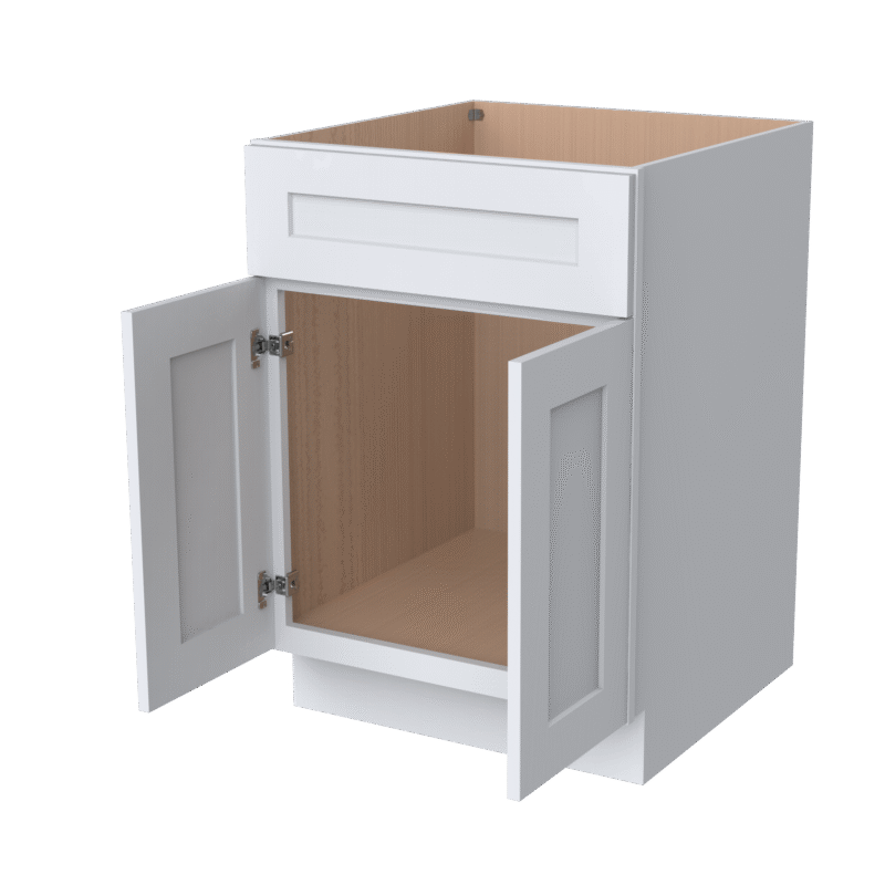 Sink Bases-2 Doors 1 False Drawer SB24