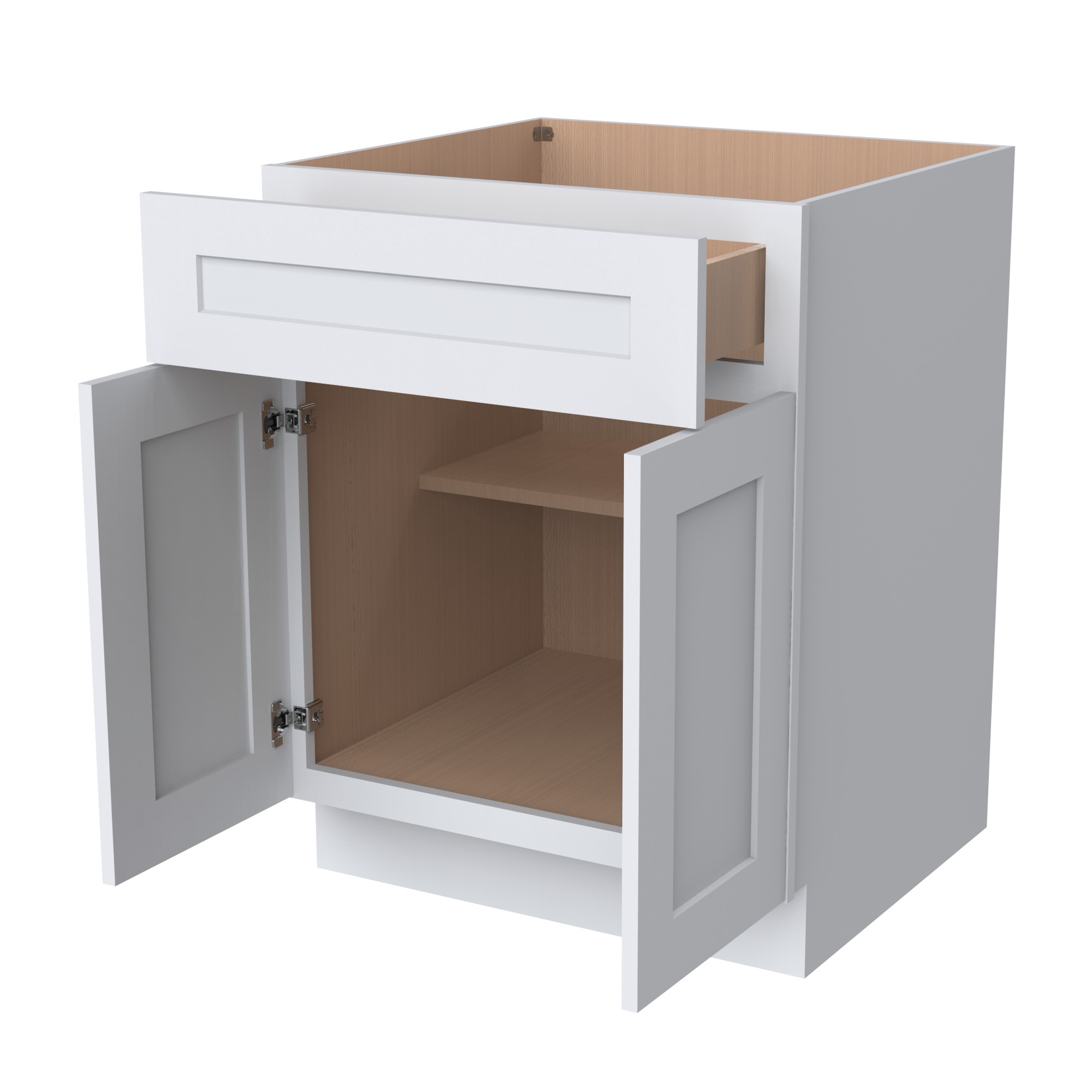 Single Drawer Double Doors Bases B24