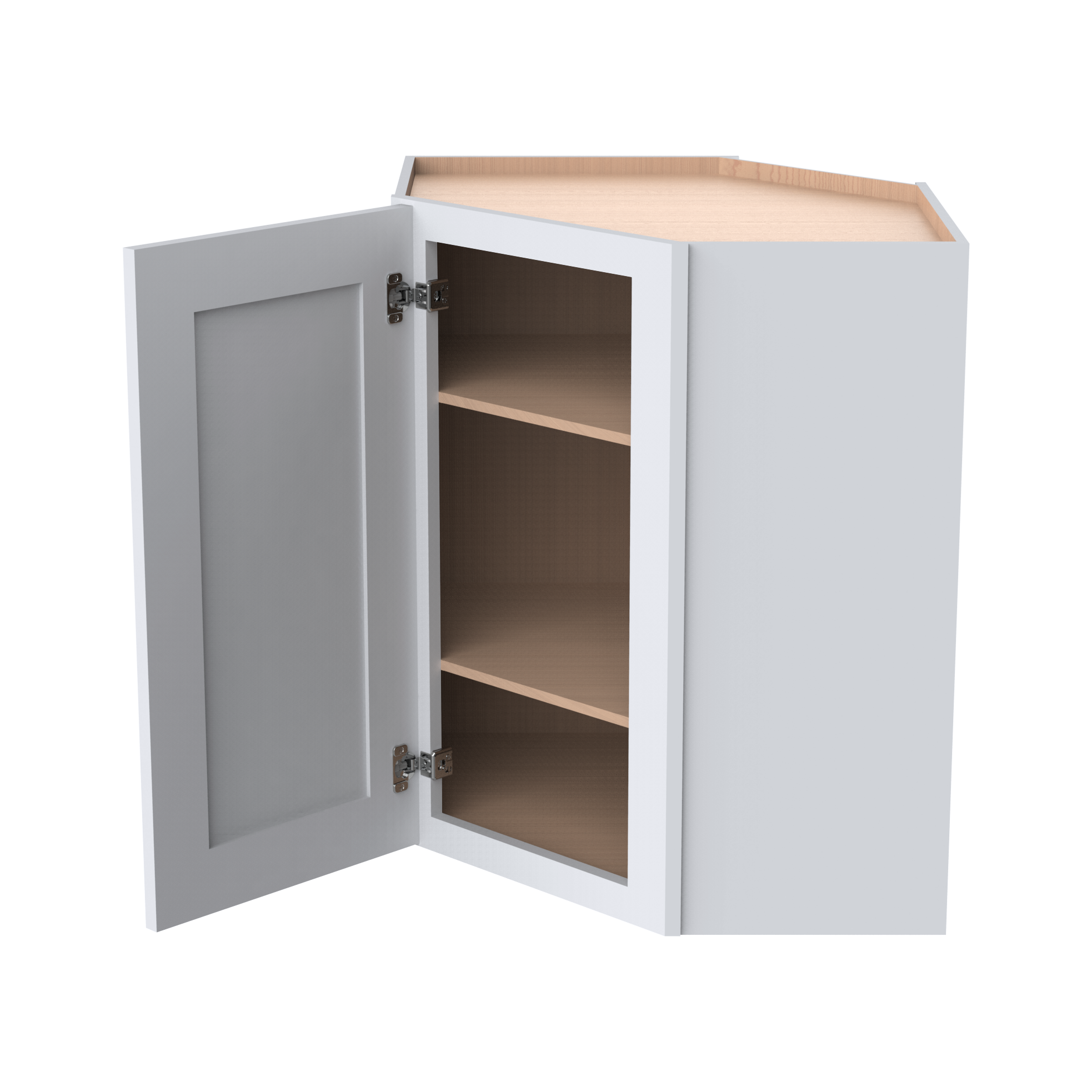 24"W Diagonal Corner Wall Cabinets WDC2442
