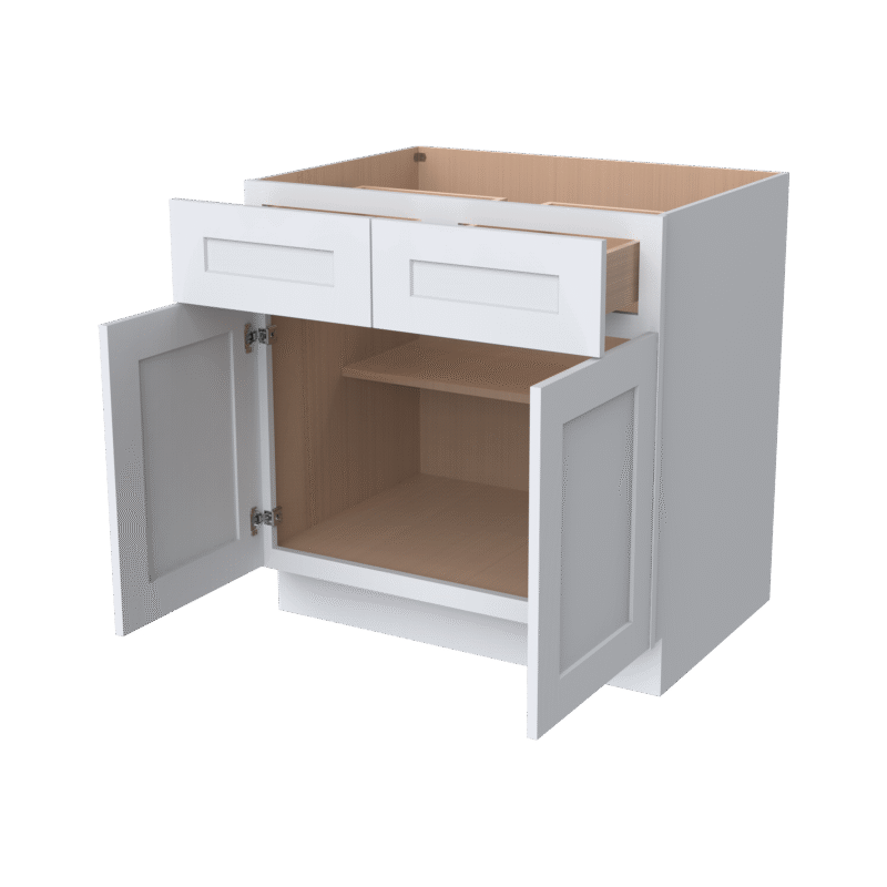 Double Drawers Double Doors Bases B33