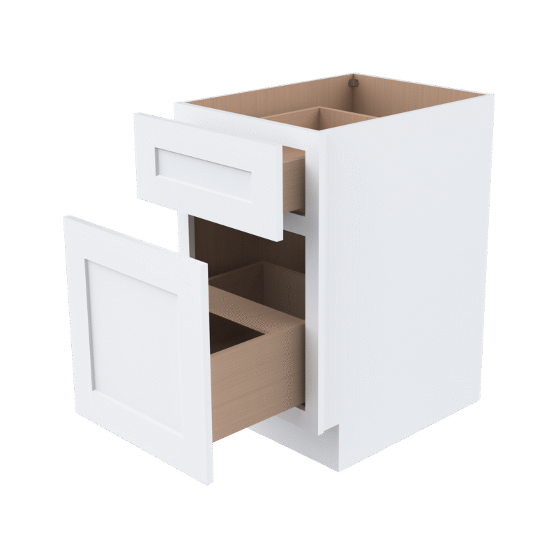 Base Waste Basket Cabinet-2Bins BWBK18-2A