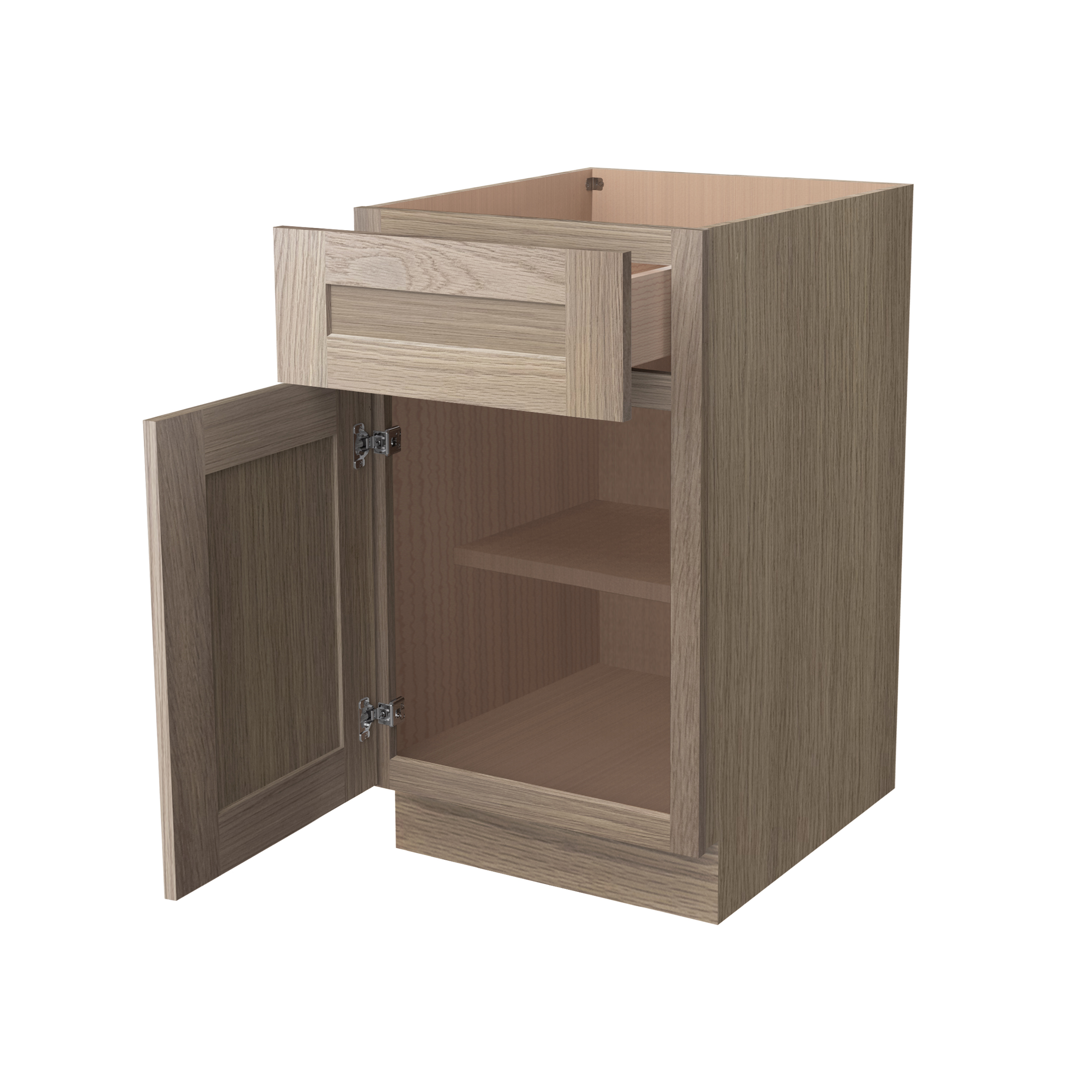 Single Door Single Drawer Bases B21