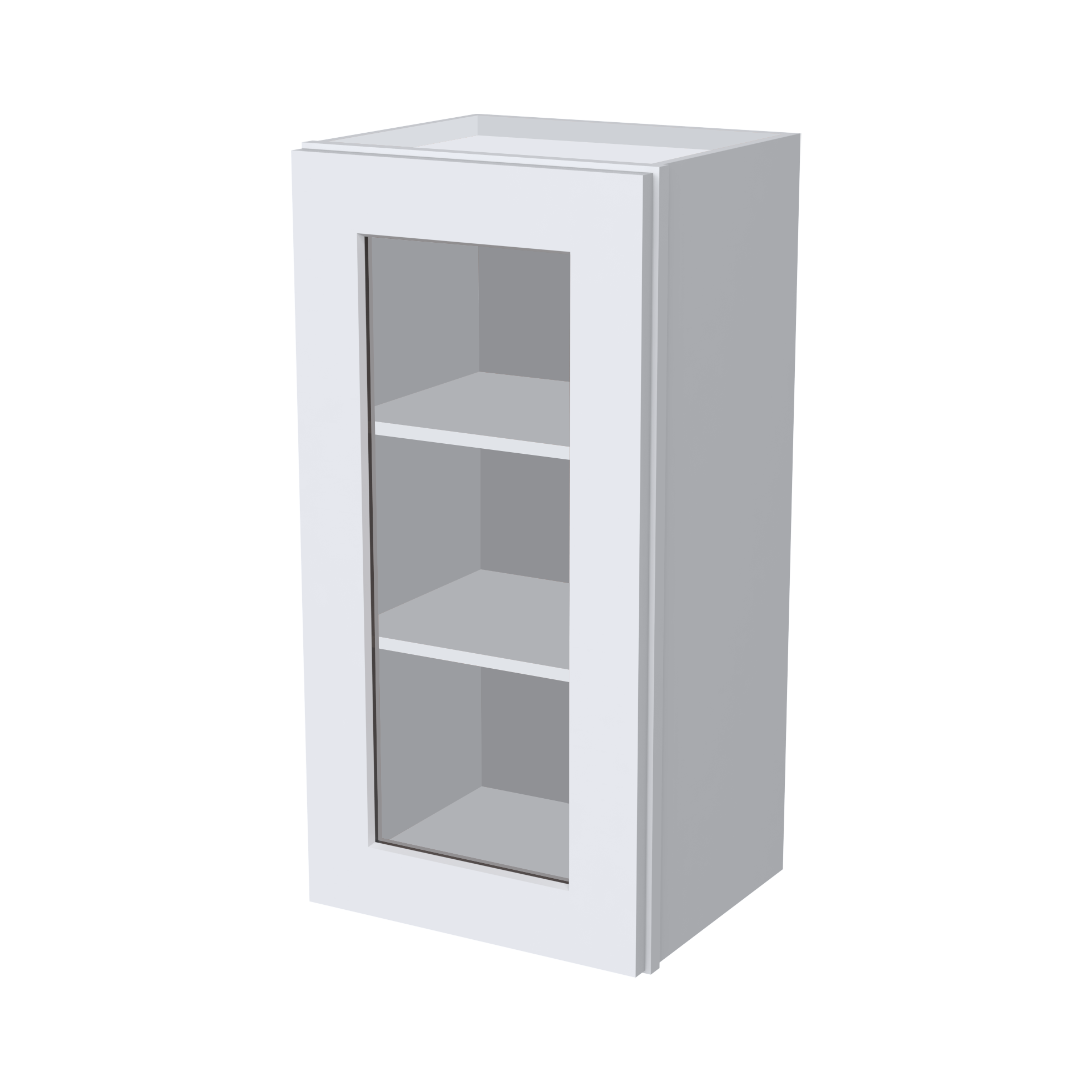 42"H Single GlassDoor Wall Cabinets W1542GD