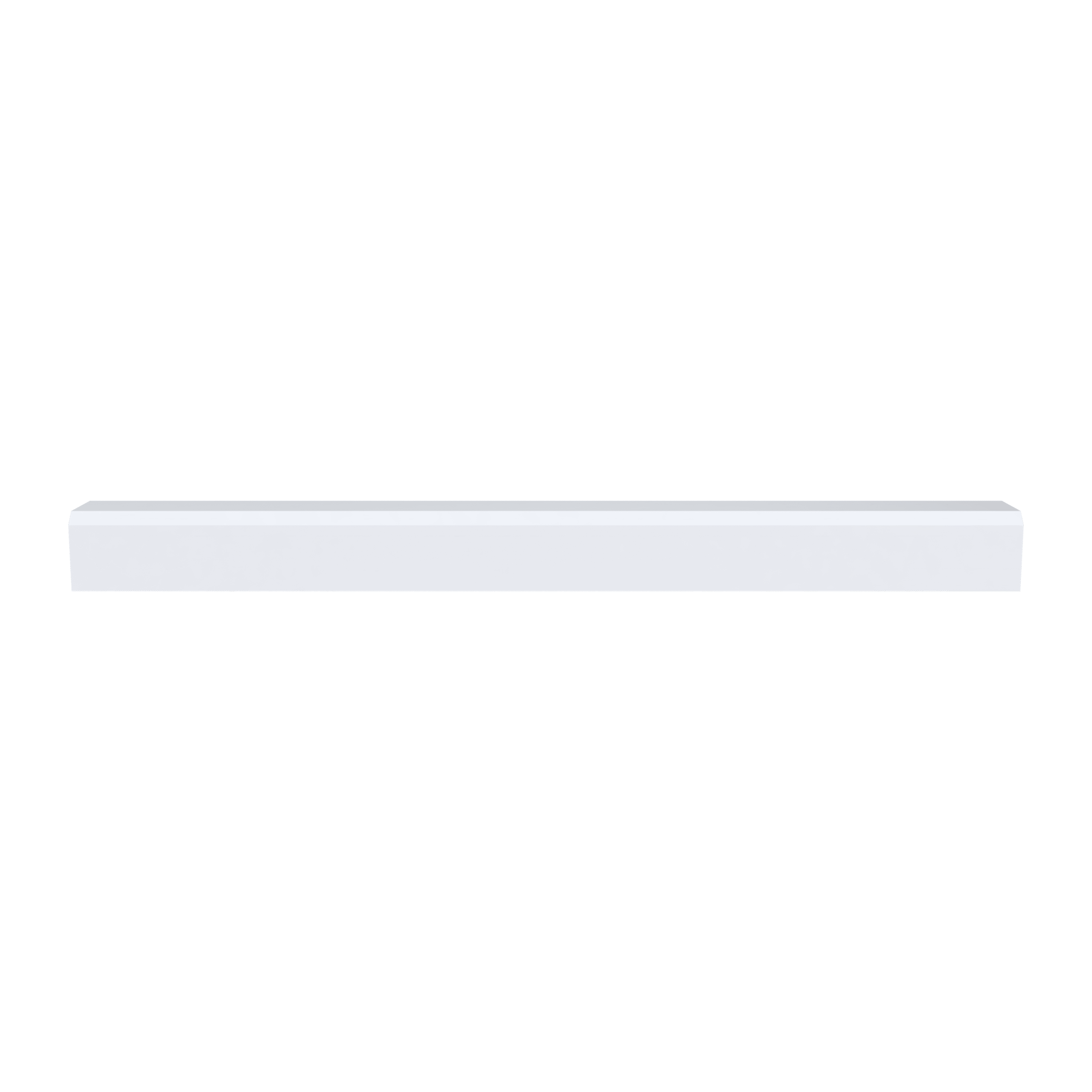 Angled Light Rail Molding ALRM8