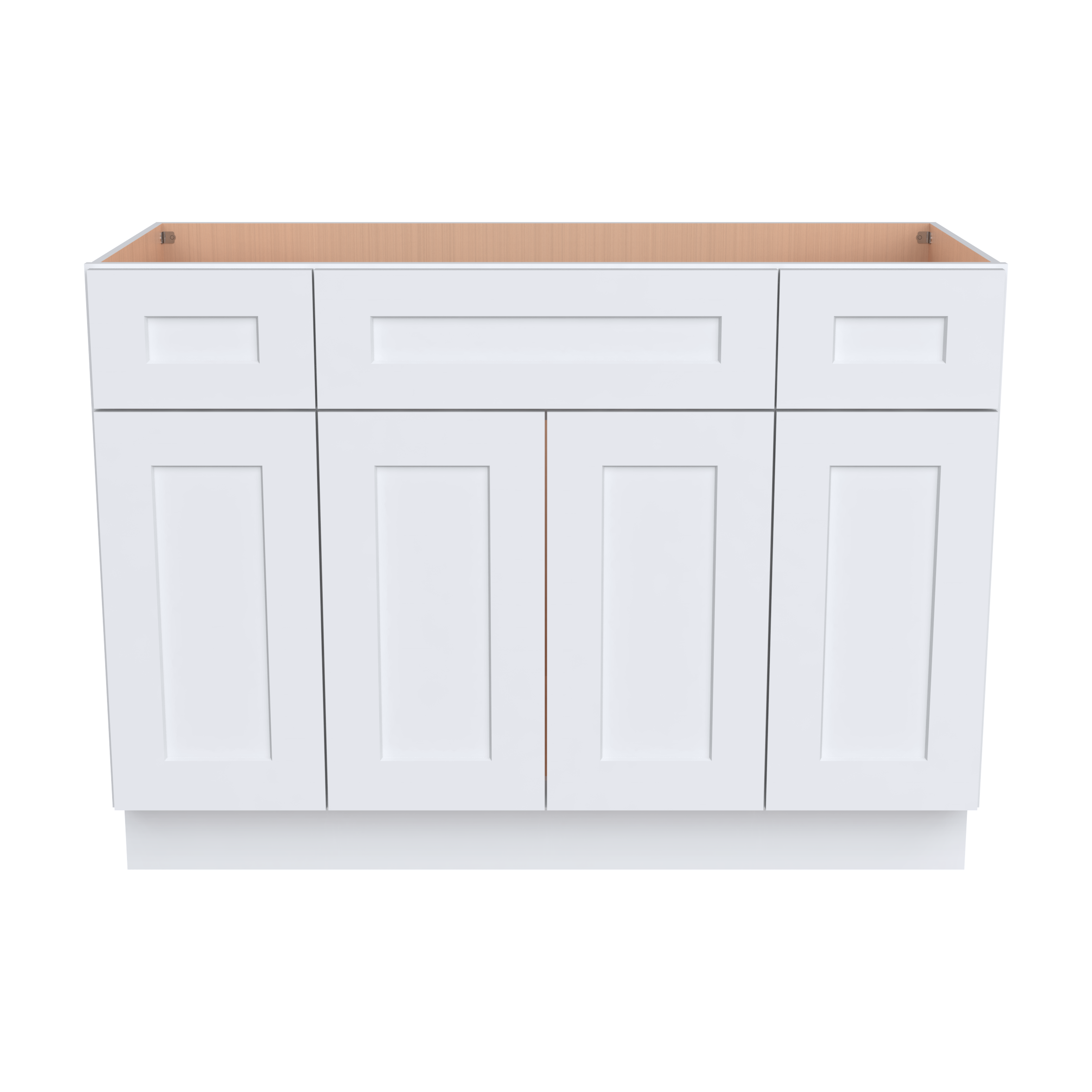 Vanity Single Sink Combo with 4 Doors VSD48