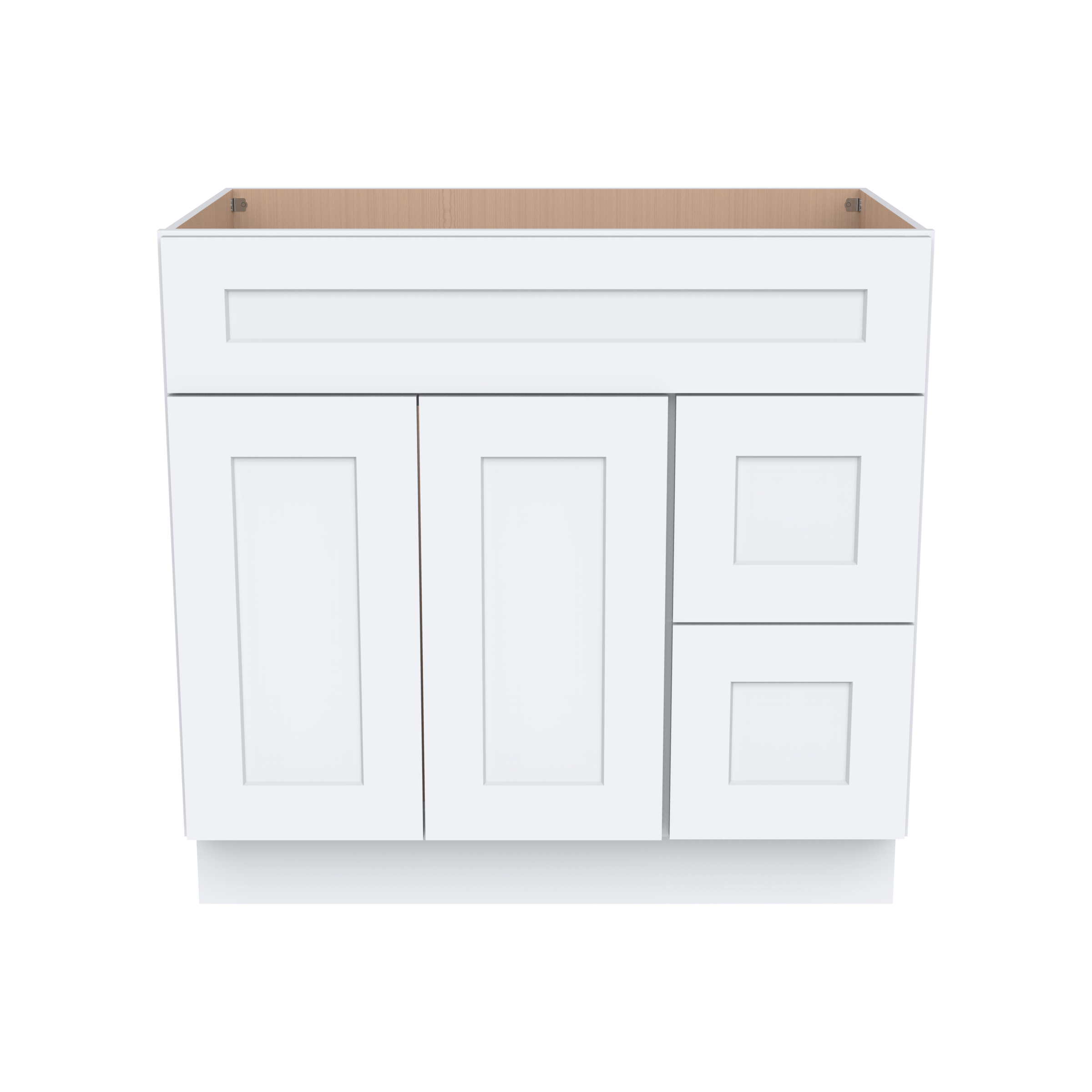 Vanity Sink Bases with 2 Drawer Right VA42-2DR