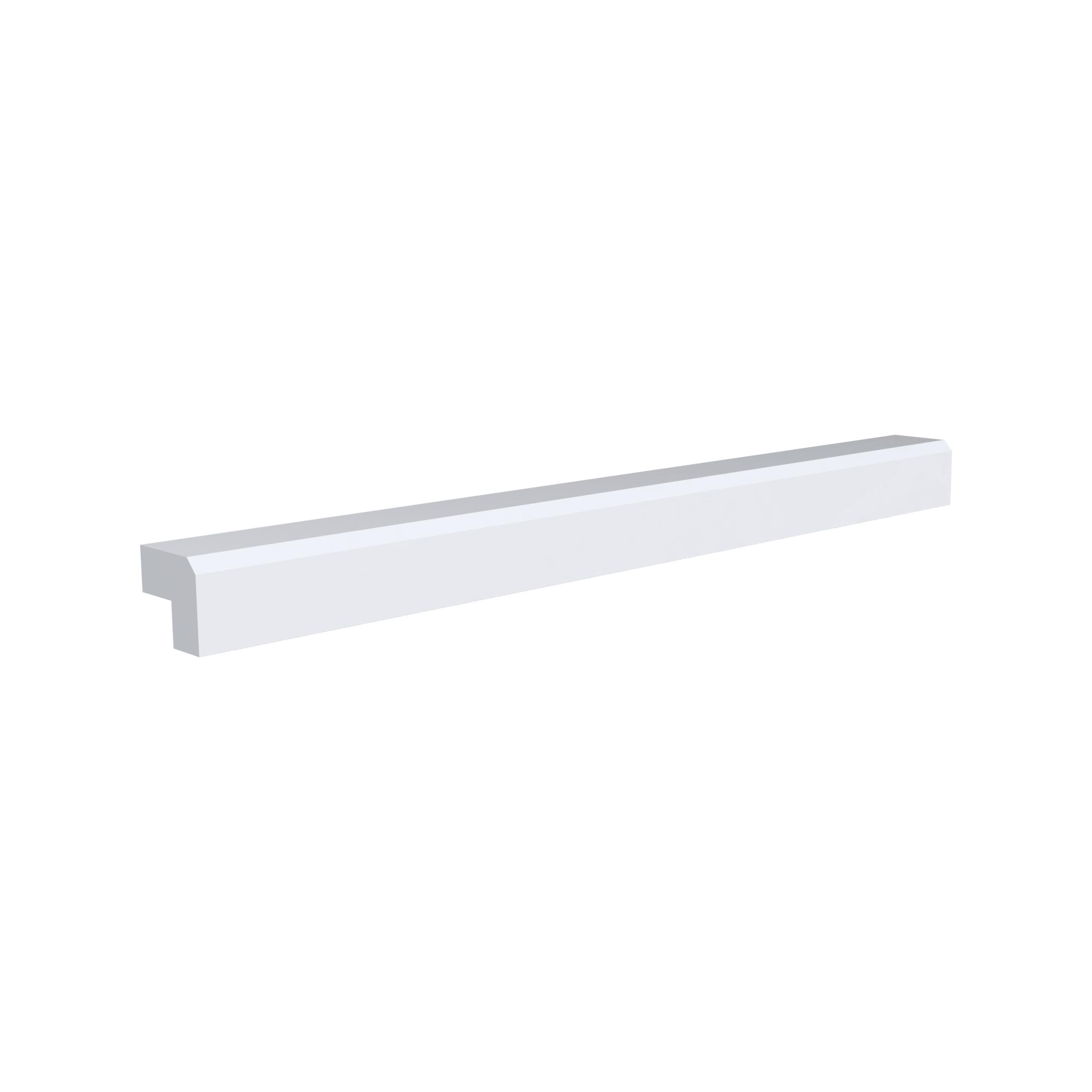 Angled Light Rail Molding ALRM8
