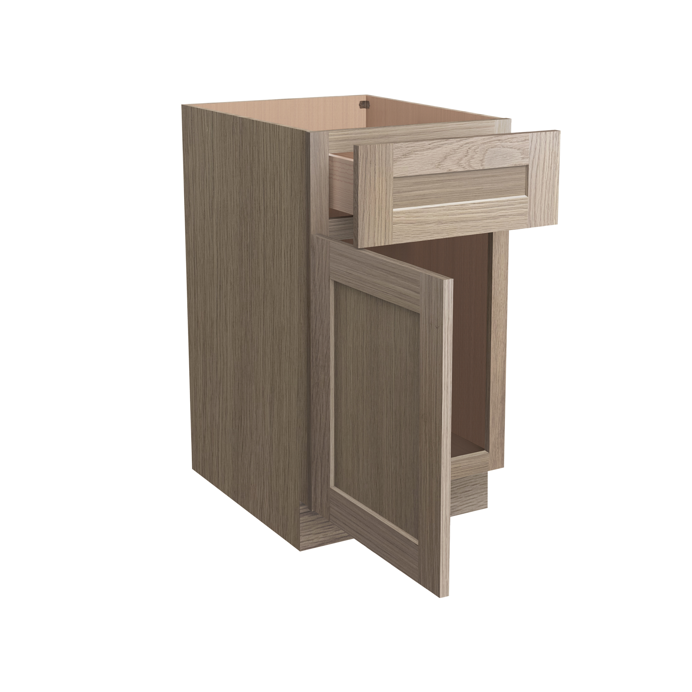 Single Door Single Drawer Bases B21
