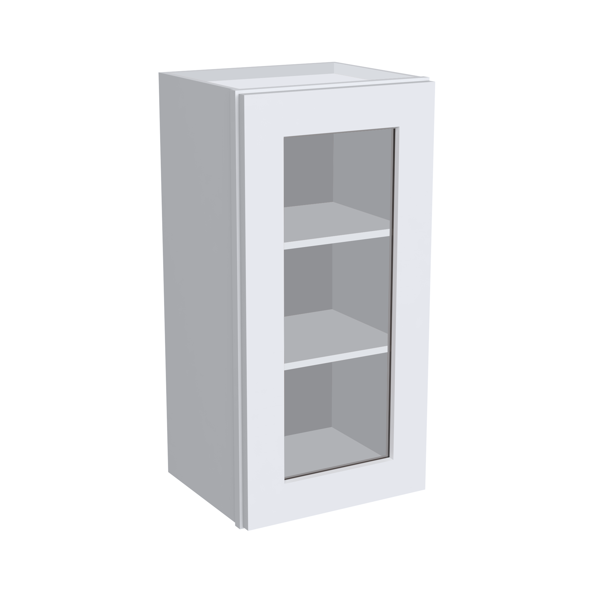 42"H Single GlassDoor Wall Cabinets W1542GD