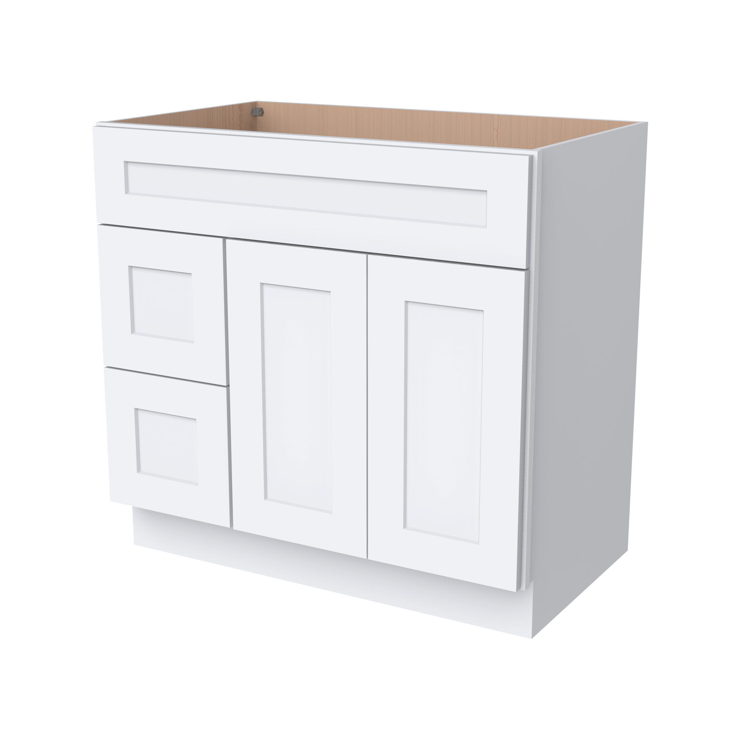 Vanity Sink Bases with 2 Drawer Left VA42-2DL