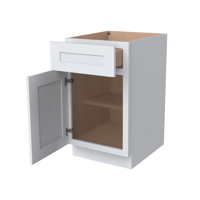 Single Door Single Drawer Bases B18