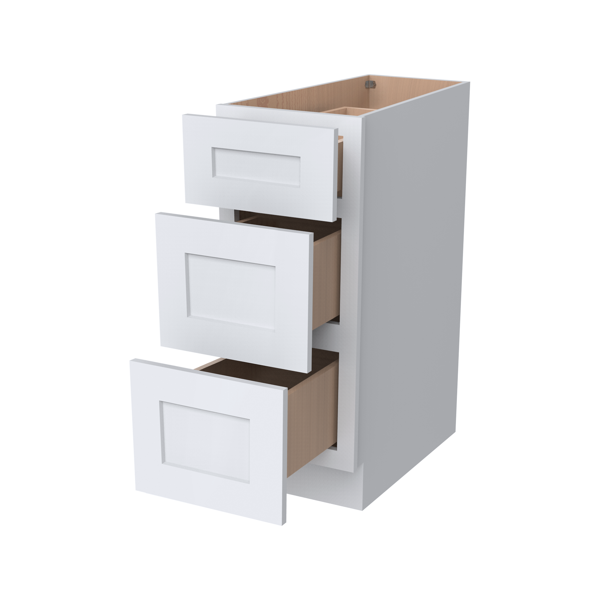 Vanity Three Drawer Bases VDB15