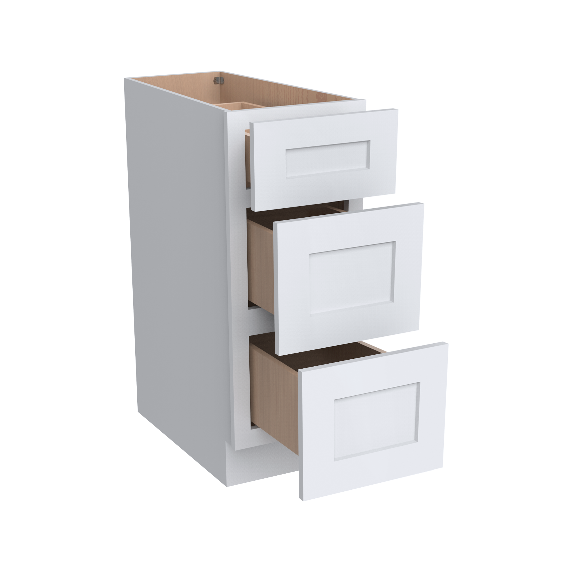 Vanity Three Drawer Bases VDB15