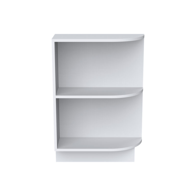 Base End Open Shelves